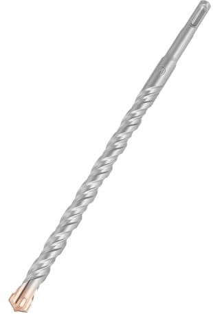 Hilpaty Broca SDS Plus para Hormigon 14x250mm, Professional Brocas Martillo con 4 Filos de Corte - Para Hacer Agujeros en el Hormigón, Piedra, Granito, Ladrillo, Mampostería