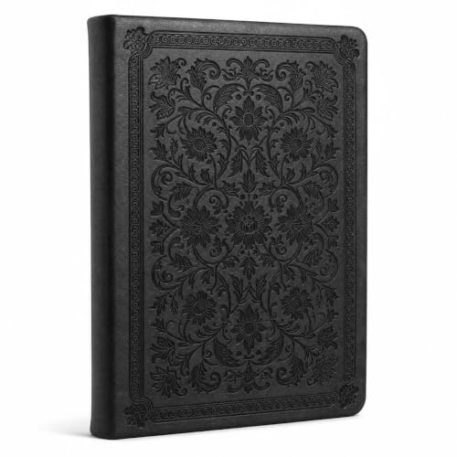 BIROYAL Notizbuch A5 Liniert, Hardcover Bullet Journal, 256 Seiten Notizheft a5, 120gsm Papier, Notizbuch Liniert, Aesthetic Notebook Leder a5 Für Frauen Männer Notizen, Doodling