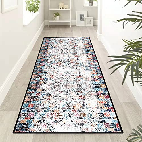 Tappeto passatoia morbido e antiscivolo, per cucina e corridoio, resistente, lavabile in lavatrice, lungo e stretto, per aree ad alto traffico, perfetta protezione del pavimento