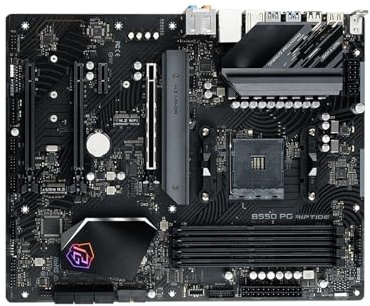Scheda madre Scheda madre Fit For ASRock B550 PG RIPTIDE supporta Ryzen 5 3600 5600 5700X3D 5800X3DCPU 4xDDR4 4933MHz 128GB HDMI M.2 ATX AM4 Mainboad