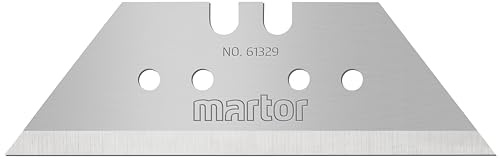 MARTOR 10x Trapezklinge 19 mm, 2-fach, für SECUNORM POWERCUT, Cuttermesser | Doppel-Facette, Breitschliff, für SECUNORM POWERCUT, Logistik & Industrie, No. 61329.50