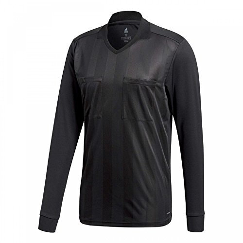 Adidas Men Referee 16 Long Sleeve Jersey - Black, X-Large