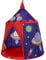 SONGMICS Tienda de Campaña Infantil, Carpa Infantil Plegable, Casa de Juegos para Interiores y Exteriores, Pop-up Portátil, Tienda con Bolsa de Transporte, Regalo para Niños, Azul LPT01BU