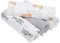 aden by aden + anais safari waves, Pucktücher, Musselin aus 100% Baumwolle, 112cm X 112cm, 4er Pack