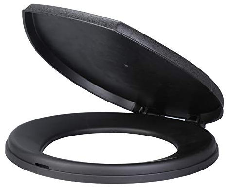 campersville Portable Emergency Toilet Seat for 5 Gallon Buckets Outdoor Camping Snap on Luggable Loo Toilet Cover for Adults and Kids