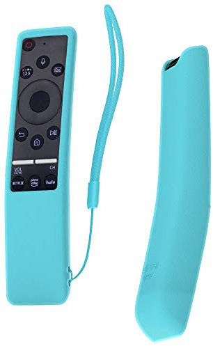 MOSHOU Funda Mando Silicona Compatible con Mando Samsung BN59-01312A BN59-01259B BN59-01274A Bluetooth Remote Control,Mando Samsung Smart TV Antideslizante Protectora