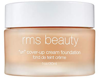 RMS Beauty Un Cover-Up Cream Foundation – feuchtigkeitsspendendes und pflegendes Bio-Gesichts-Make-up bietet leichte und gleichmäßige Abdeckung für gesunde, leuchtende Haut – Farbton 44 (30 ml)