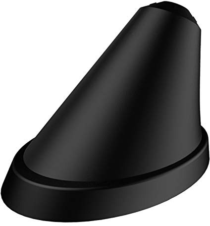 Navitec24 Antennenfuss ANTENNENSOKEL inkl Verstärker mit DIN STECKER für Kurzstabantenne für Autodach