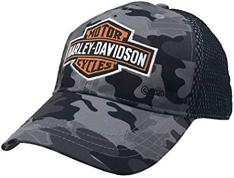 Harley-Davidson Jungen Baseball, Grau, 2-4 Jahre