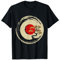 Bonsai-Baum in japanischem Zen-buddhistischem Enso-Kreis T-Shirt