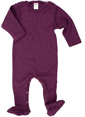 Lilano, Ganzkörperbody/Overall, 70% Wolle (kbT), 30% Seide, 210 gr./m² (62, Beere)