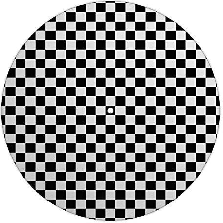 Next Ferry - Slipmat - SKA Checkers - Plattenspieler Matte aus Filz - Slipmats für Dj's - Plattentellerauflage für alle Plattenspieler Turntables - gedruckt in Deutschland