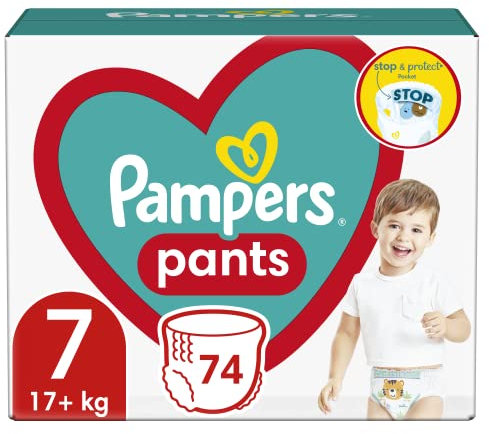 Pampers (Alte Version), Pants Boy/Girl 7 74 pc(s)