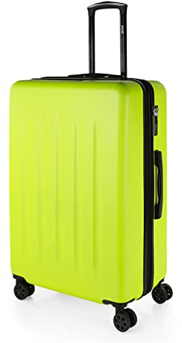 SKPAT - Valigia Media da Viaggio Rigide. Trolley Medio con 4 Ruote. Materiale ABS Valigia Media Rigida in Offerta Resistente e Super Leggero - Valigia 20 kg Lucchetto TSA, Pistacchio