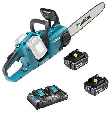 Makita DUC353PM2 Kettensäge 36 V LXT (2 x 4,0 Ah) Führung 35 cm