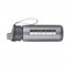 #teamludorf Trinkflasche TRIO 750 - indiviudell bedruckbar - Tritan - aus Kunststoff - mit Deckel - Trinkvorrichtung - Handschlaufe - 750ml (grau)