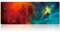 FORRICA Grand Tapis de Souris 900x400MM XXL Jeu Mousepad Tapis de Table l'espace Extra atmosphérique Mouse Pad Élargi Antidérapant Imperméable Tapis Clavier pour Ordinateur Bureau Domicile Espace D