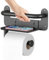 VAEHOLD Toilet Paper Holder with Assist Bar Toilet Grab Bar Stainless Steel Handrail Toilet Roll Holder Wall Mounted Tissue Holder with Phone Shelf Black