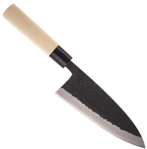 Generico Deba giapponese coltello da cucina Ittetsu Forge-saldato Shirogami 2 IJF-15106 15 cm