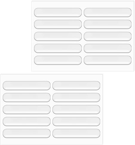 JIEYAO Möbelstoßstangen, 20 Stück Silikon Schutzpuffer Selbstklebend Möbelpuffer Elastikpuffer Transparent 63mm Lärm Dämpfung Pads Wandschutz Stuhl für Tür Schubladen Schränke Türklinken