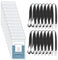 Porte Badge, 12PCS Porte Carte Avec Cordon, étanche Porte Badge Transparent, Verticaux en Badge Plastique, pour Aux Expositions, Conférences, écoles, Bureaux, étudiants (Verticaux)