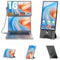 Kwumsy Monitor Portátil-Extensor Pantalla Portatil 16 Pulgadas,Con FHD 1200P Ultrafina Sin Bordes 16:10 Screen,Soporte Giratorio De 360° Y Pantalla Desmontable,Para Todos Los Portátiles(VESA Montable)