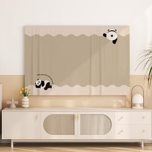 LDLCYCN E,43in, Cubierta De Polvo De TV Cubierta De TV A Prueba De Polvo Protector De Pantalla De TV para LCD Led Escritorio/TV Colgante Protector De Pantalla De TV De Colores