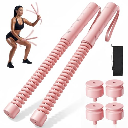 Battle Rope ohne Seil für das Heimtraining, Ropeless Battle Ropes mit 4 x 50 g Gegengewichten & Aufbewahrungstasche, Gewichtete Seillose Battle Ropes für HIIT, Kraft & Cardio Training