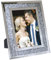 EXCELLO GLOBAL PRODUCTS Dekorativer Bilderrahmen 12,7 x 17,8 cm Fotohalter Glasspiegel mit funkelnder Kristallbordüre. Zum Aufstellen mit der mitgelieferten Staffelei oder fertig zum Aufhängen.