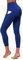 BUBBLELIME Damen Ruffle Turban Mütze stricken Turban Headwraps mit abnehmbarer Kristallbrosche für 1920S Gatsby Partei Klein (22 inseam) Marine_22 hoch Waist Kreuz Pockets_bwsb010