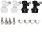 Keg Anschluss Plastic Ball Lock, MAGT 4PCS-Ball-Lock-Anschluss Keg-Armatur Wein Bier Making Home Brewing Kunststoff-Stecker mit Adapter Clamp