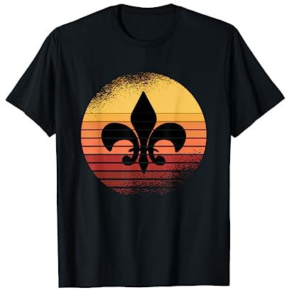 Pfadfinder Retro Lilie Vintage für Scouts T-Shirt