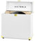 Victrola Vintage Vinyl Record Storage and Carrying Case, Fits All Standard Records - 33 1/3, 45 and 78 RPM, Holds 30 Albums, Perfect for Your Treasured Record Collection, White, 1SFA (VSC-20-WHT)
