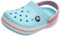 Crocs Unisexe Enfant Crocband Clog T Sabots, Ice Blue/White, 23/24 EU