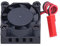 EVTSCAN Ventilateur de Dissipation de Chaleur Mini Ventilateur de Refroidissement Silencieux pour Composants électroniques pour Raspberry Pi 4 modèle 5V