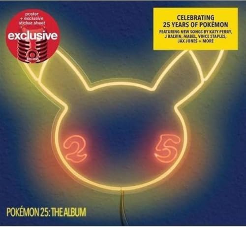 Pokemon 25: The Album (Poster + Exclusive Sticker Sheet)