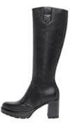 Nero Giardini I411855D Stivali Donna in Pelle - Nero 36 EU