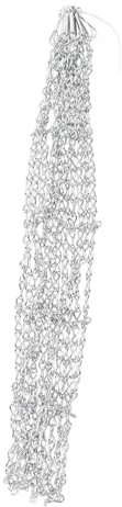 CLISPEED Stahlkette Basketball Net Heavy Duty Basketball Ersatzkette Netto Standard Galvanized Steel Kette Net Rust Proof Indoor Outdoor