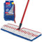 O-Cedar Hardwood Floor 'N More 3-Action Mop with 1 Extra Refill | Microfiber Mop with 3pc Handle | Use Wet or Dry, Red