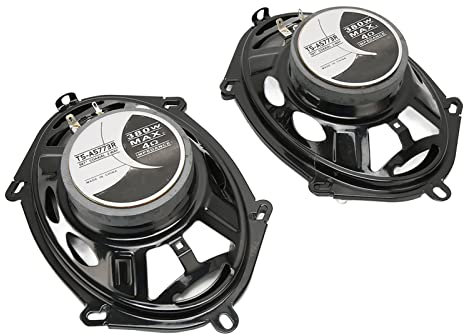 VBESTLIFE Coaxial Car Speakers, 2PCS 380W Alto Treble 5x7 Inch Coaxial Car Loudspeaker, Car Stereo Door Speakers, for Car or Truck Stereo Sound System