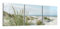 DEQORI Glasbilder Acrylglas | Motiv Dünen an Nordseeküste | horizontal 3-teilig 150x50 cm | große XXL Deko | Wandbilder für Wohnzimmer, Schlafzimmer, Flur & Küche | moderne Wanddeko