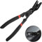 Gearmax Türverkleidungs Lösezange, Türverkleidung Zange zum Entfernen von Clips, Removal Panel Clip Zange, Polster Schlauch Abstreifzange Trim Clip Zange Auto, Entfernungszange für Auto Tür