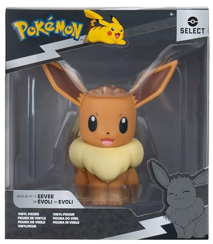 Pokémon PKW4427 - Vinyl Figure - Evoli, offizielle Sammelfigur, 10cm