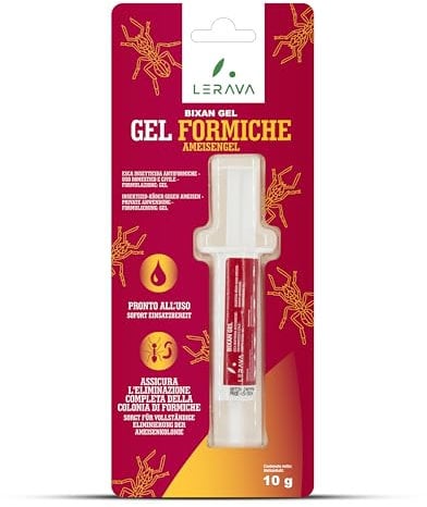 LERAVA Gel Anti Fourmis - 10g - Efficacité Maximale: Élimine Colonies en Intérieur & Extérieur, Prêt à l'Emploi, gel fourmi puissant, produit anti fourmis pour maison interieur