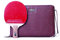 Attacking Tischtennisschläger, Carbon, 9-Sterne-Profi-Ping-Pong-Schläger, mit Premium-Ledertasche, für fortgeschrittene Profisportler/Einzelschläger/kurzer Griff