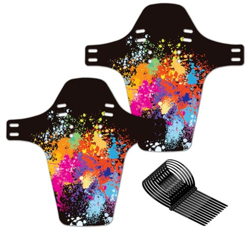 CNC Fahrrad Schutzblech,MTB/Mountainbike Schutzblech,2PCS Hinten und Vorne Mudguard.