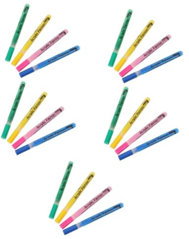 HANABASS 20pcs Golf Shaft Color Changing Marker Lightweight and Golf Supply Versatile Color Coding for Easy Distinction for Accessories