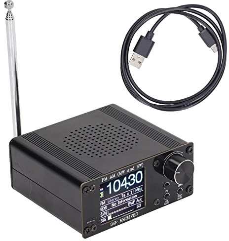 Risegun VFO Generador oscilador de frecuencia variable, medidor VFO, medidor de variación de generación de frecuencia de alta precisión con batería