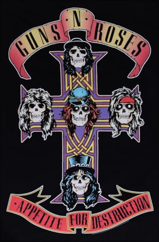 Razamataz Guns N' Roses Appetite for Destruction Flag Textile Affiche