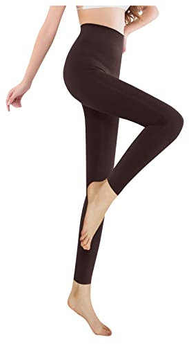CHENSIYU Thermoleggings Mädchen, Strumpfhosen Damen Blickdicht Vintage Thermoleggins Fleecehose Grosse Grössen Winter Strumpfhosen Jogginghose Thermo Leggings Schwangerschaft